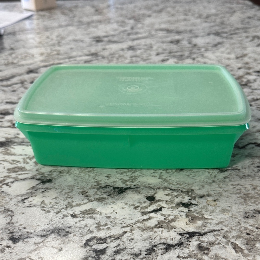Tupperware Mint Green Storage Box
